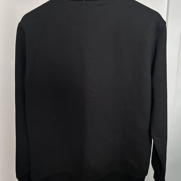 Hermes Mens Black French Terry Pullover - Picture 3 of 5